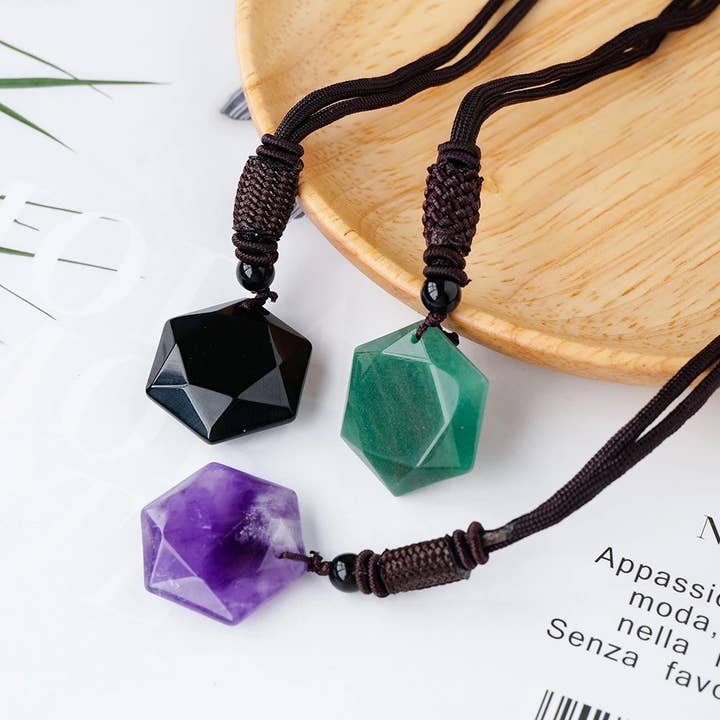 Handcrafted Crystal Gemstone Necklaces - Natural Jewelry