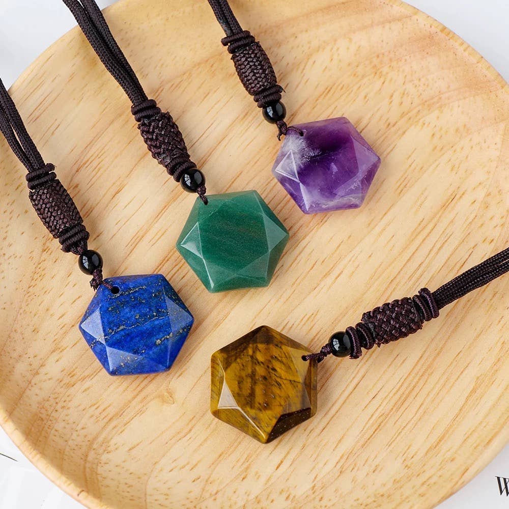 Handcrafted Crystal Gemstone Necklaces - Natural Jewelry
